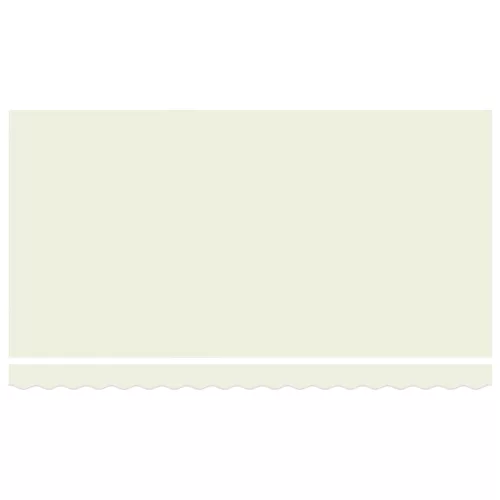  Behúzható napellenző Krém és fehér 4 x 2 méter