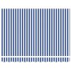  Behúzható napellenző Kék és fehér csíkos Nagy