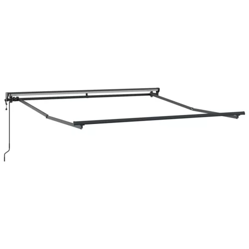  Behúzható napellenző Sárga és Fehér 300x250 cm