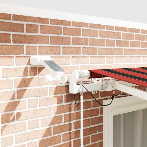  Behúzható napellenző Narancs és Barna 300 x 250 cm