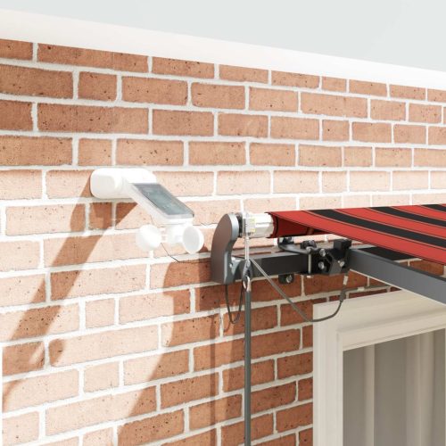  Napernyő Anyag narancssárga és barna 300 x 250 cm Poliészter