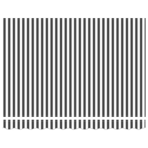  Behúzható napellenző Antracit és Fehér 300x250 cm