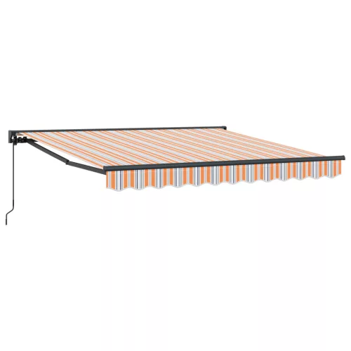  Behúzható napellenző Tengerkék 300x250 cm