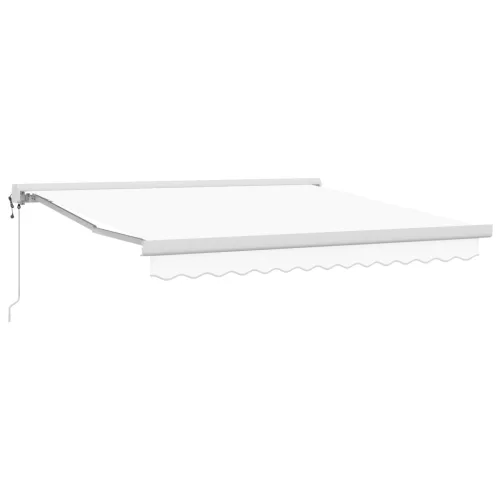  Automatikus Behúzható Napellenző Fehér 300x250 cm