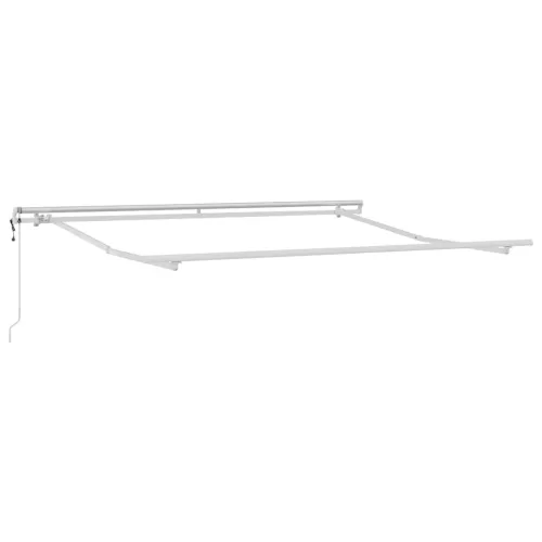  Elektromos Kihúzható Napernyő Zöld és sárga 300 x 250 cm