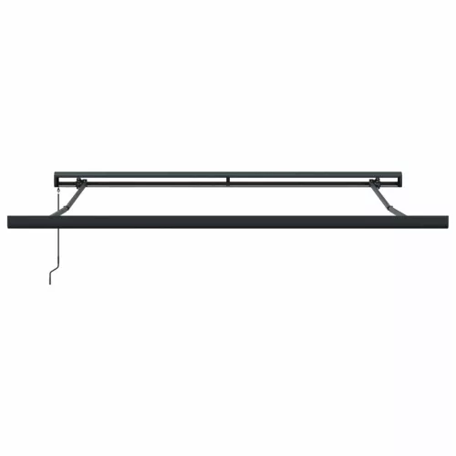  Behúzható napellenző Zöld és Sárga 300 x 250 cm Szövet és Fém
