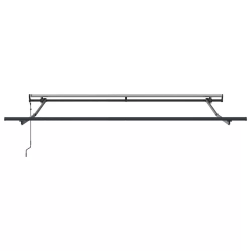  Behúzható napellenző Zöld és Fehér 300 x 250 cm