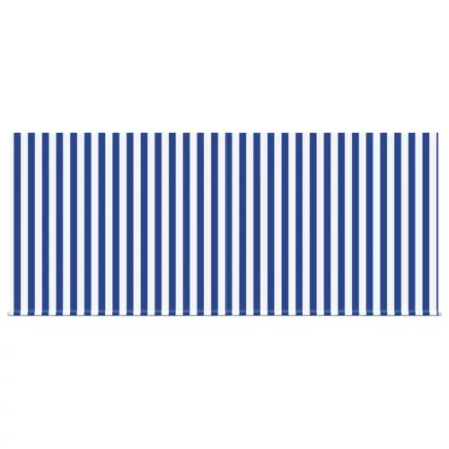  Behúzható napellenző Tengerészkék és Fehér 350 x 250 cm