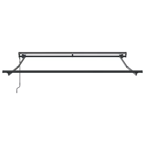  Behúzható napellenző Krém 350 x 250 cm Poliészter és fém