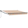  Automatikus Behúzható Napellenző Tarka Csík 350x250 cm