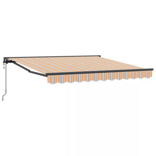  Behúzható napellenző Tengerkék 350x250 cm