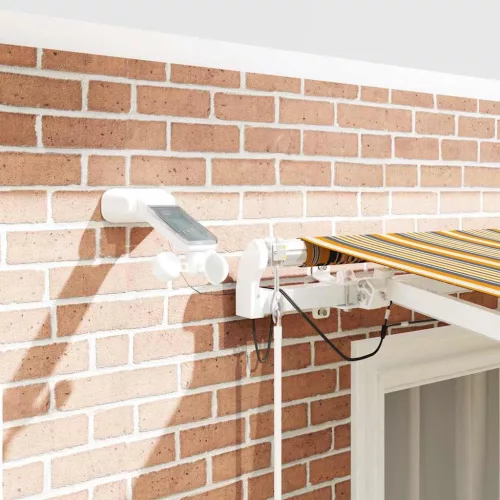  Behúzható napellenző Sokszínű 350 x 250 cm Poliészter és fém