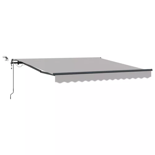  Napernyő Anyag tartalmaz Világosszürke 350 x 250 cm Poliészter