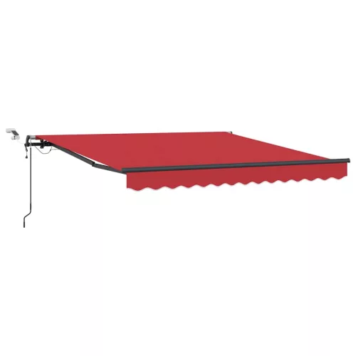  Napernyő Anyag tartalmaz Piros 350 x 250 cm Poliészter