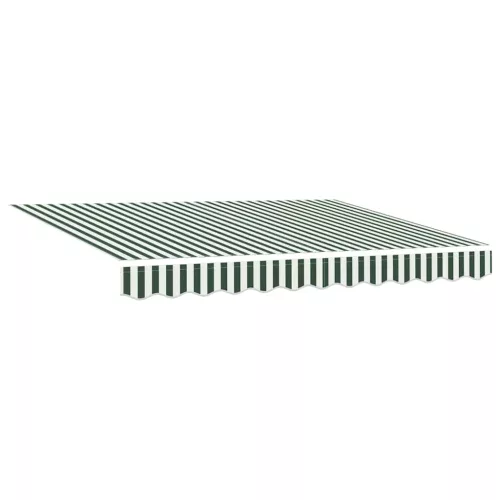  Napernyő Anyag tartalmaz Zöld és Fehér 350 x 250 cm Poliészter