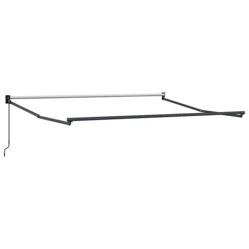  Behúzható napellenző Zöld és Fehér 350 x 250 cm