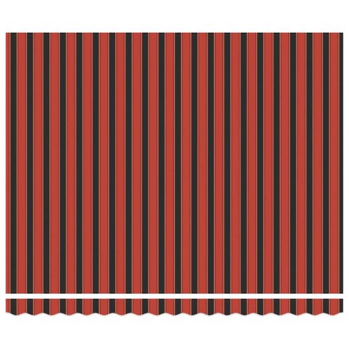  Behúzható napellenző Narancs és Barna 400 × 300 cm