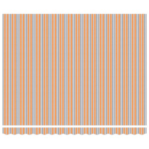  Automatikus Behúzható Napellenző LED Többszínű Csíkkal 400x300 cm