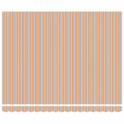  Behúzható napellenző Sokszínű 400 × 300 cm Pamut és Alumínium