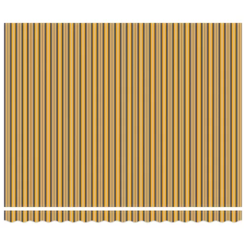  Manuális Behúzható Napellenző LED Multicolor Csíkkal 400x300 cm