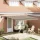  Behúzható napellenző LED -es lámpákkal Bézs 400 ×300 cm szövet