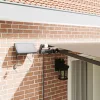  Behúzható napellenző LED -es lámpákkal Bézs 400 ×300 cm szövet