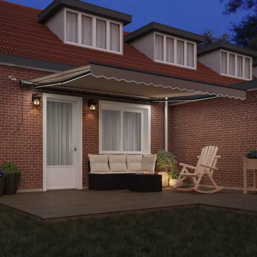  Napernyő Anyag tartalmaz Bézs 400 × 300 cm Poliészter