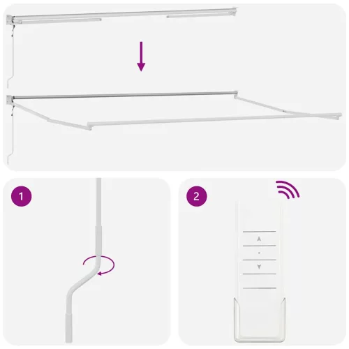  Behúzható napellenző Piros 400 × 300 cm szövet