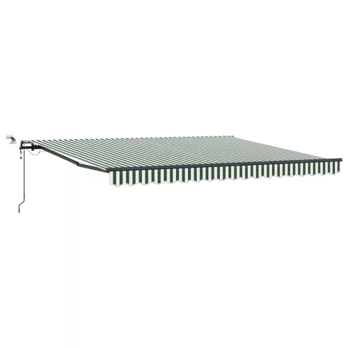  Napernyő Anyag tartalmaz Zöld és Fehér 400 × 300 cm Poliészter