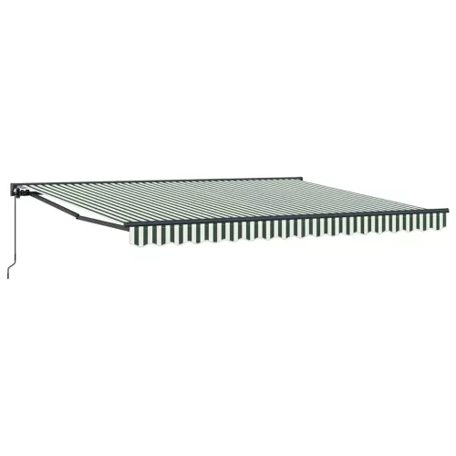  Napernyő keret Zöld és Fehér 400 × 300 cm