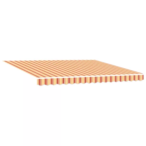  Automatikus Behúzható Napernyő Sárga és Narancs 400x350 cm