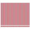  Behúzható napellenző Piros és fehér 400 ×350 cm szövet