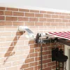  Napernyő Anyag tartalmaz Piros és Fehér 400 × 350 cm Poliészter