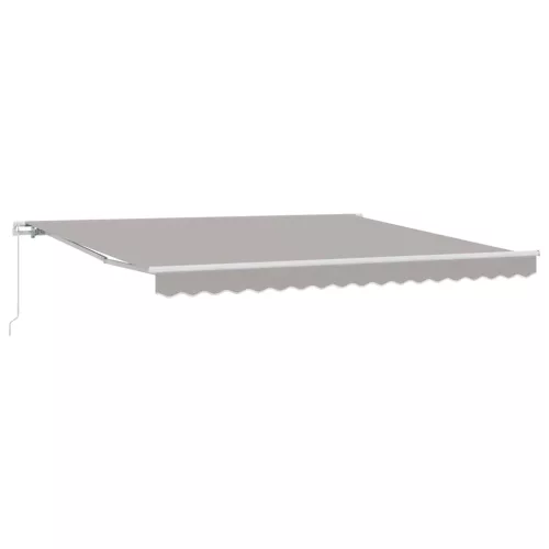  Napernyő Világosszürke 400 x 350 x 165 cm Poliészter és fém