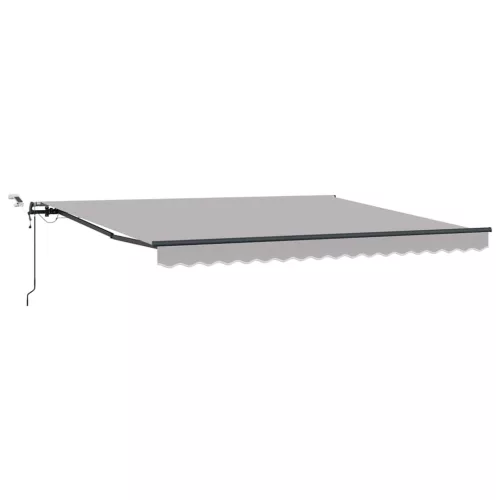  Napernyő Anyag tartalmaz Világosszürke 400 × 350 cm Poliészter