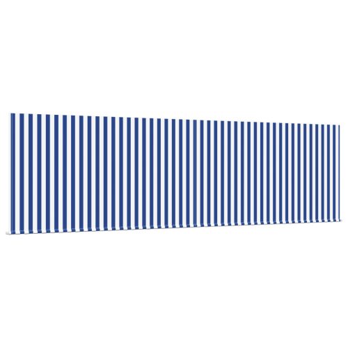  Behúzható napellenző Kék és fehér Kék és Fehér Antracit