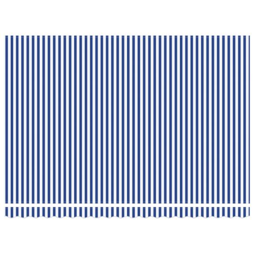  Behúzható napellenző Kék és fehér Kék és Fehér Antracit