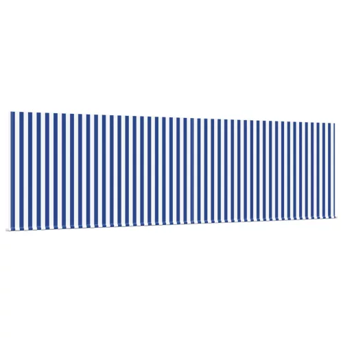  Behúzható napellenző Kék és fehér Kék és Fehér Antracit