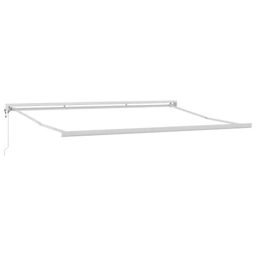  Automatikus behúzható napellenző narancssárga és barna 450x300 cm