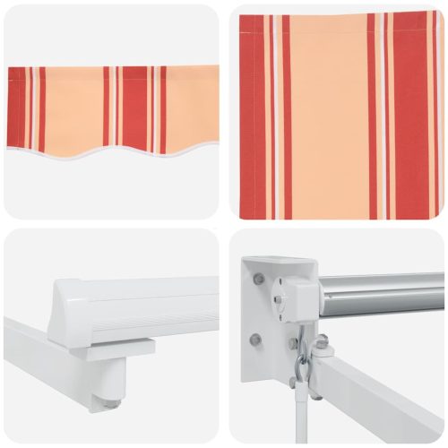  Napernyő Sárga és narancs 450 x 300 x 165 cm Poliészter és fém