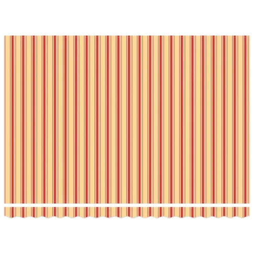  Napernyő Sárga és narancs 450 × 300 cm Poliészter és fém