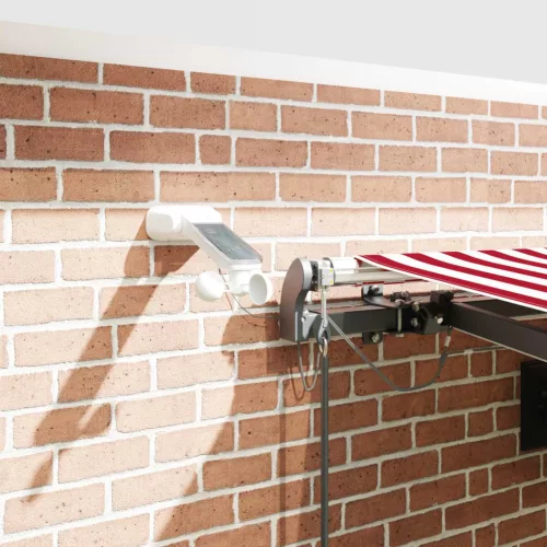  Napernyő Anyag tartalmaz Piros és Fehér 450 × 300 cm Poliészter