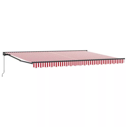  Napernyő keret Piros és Fehér 450 × 300 cm