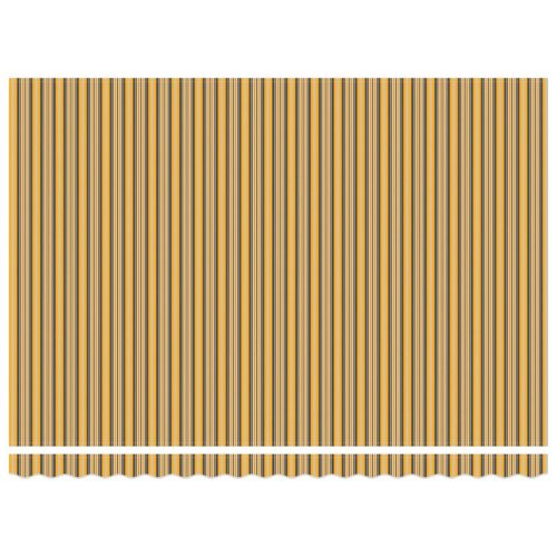  Behúzható napellenző Sokszínű 450 × 300 cm Poliészter és acél