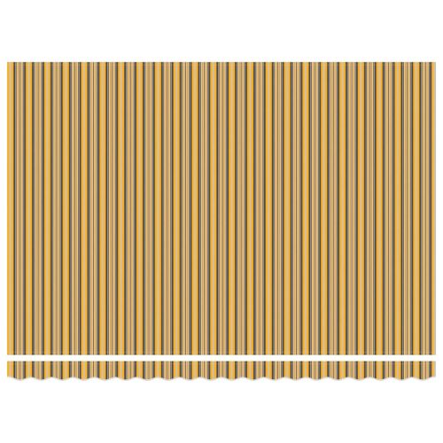  Behúzható napellenző Sokszínű 450 × 300 cm Poliészter és fém