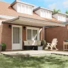  Napernyő keret Bézs 450 × 300 cm Poliészter PU bevonattal