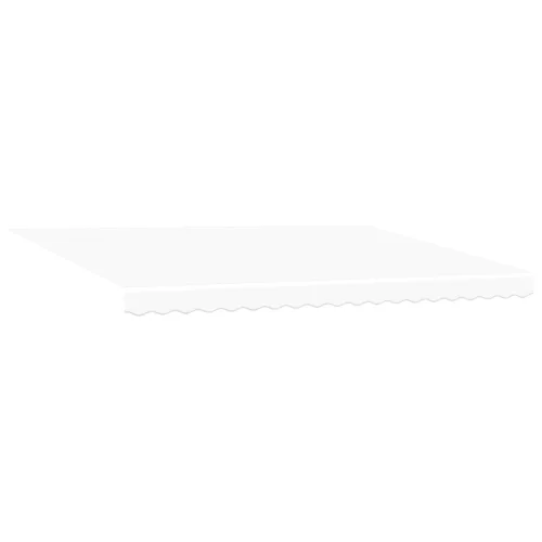  Behúzható napellenző Fehér 450x300 cm Poliészter anyag