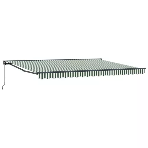  Napernyő keret Zöld és Fehér 450 × 300 cm