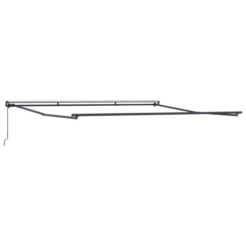  Behúzható napellenző Sokszínű 450 × 350 cm Poliészter és acél