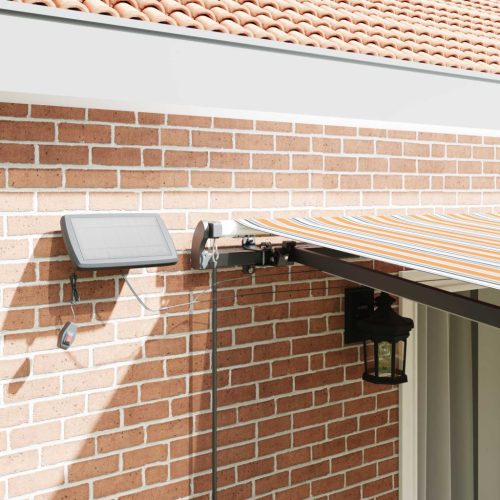  Behúzható napellenző Sokszínű 450 ×350 cm szövet